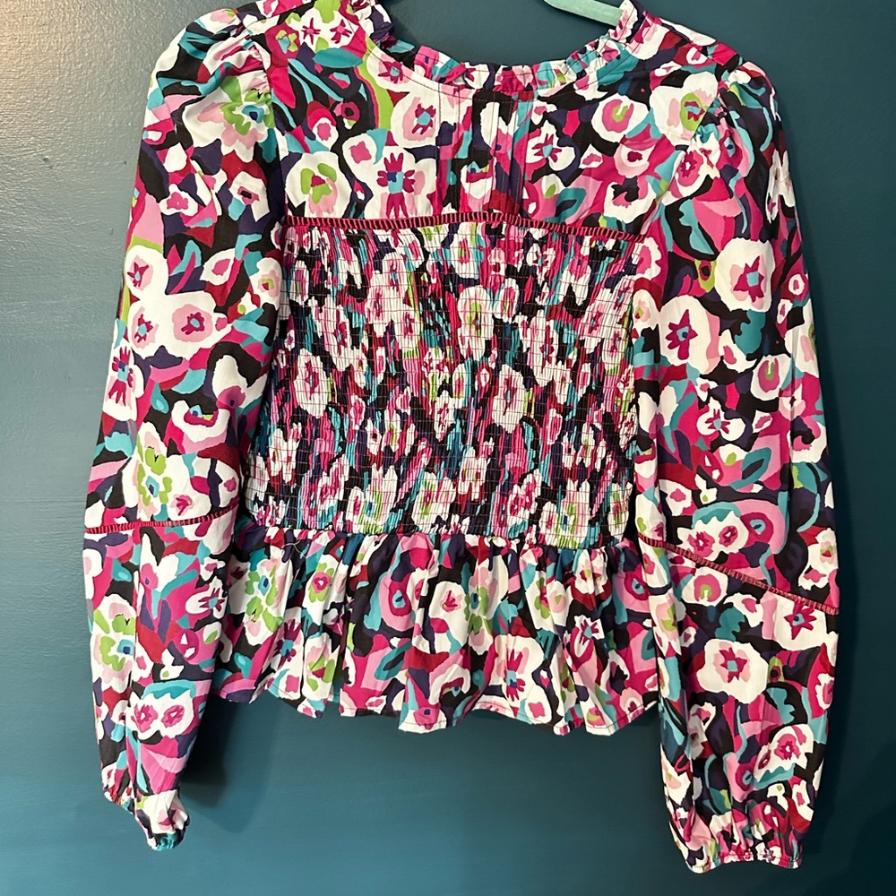 Floral Long Sleeve Top